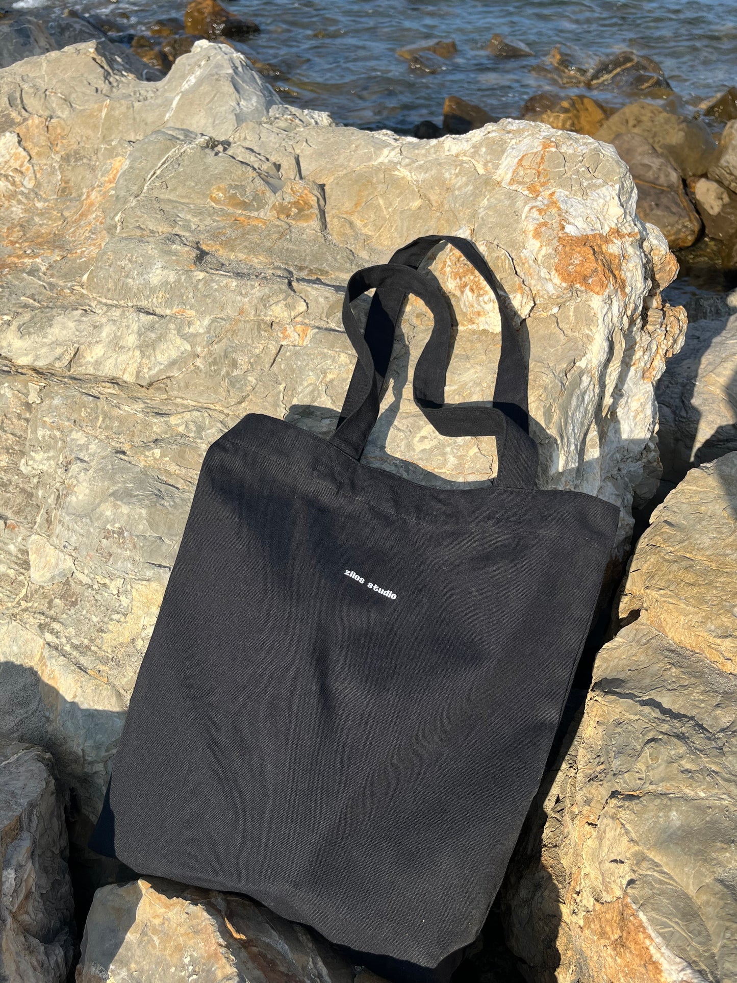 'ONE TOUCH' TOTE BAG BLACK